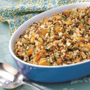 Almond wild rice