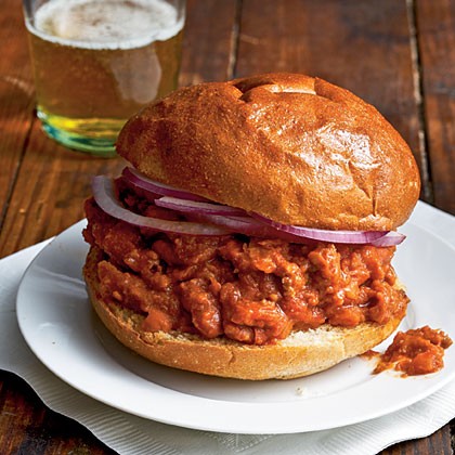 Almost meatless sloppy Joes