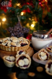 (Almost) Nigella's cranberry mince pies