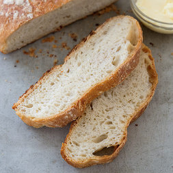 Almost no-knead bread