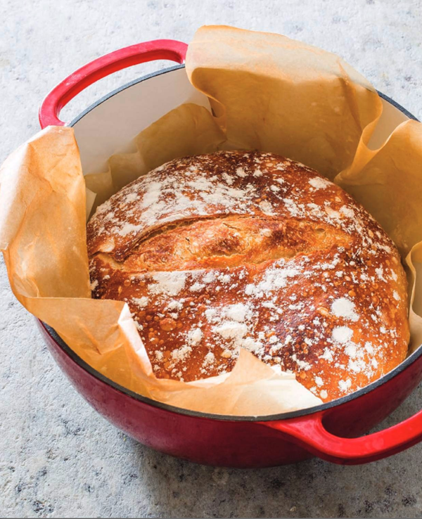 Almost no-knead bread