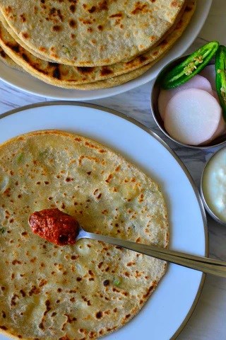Aloo paratha 