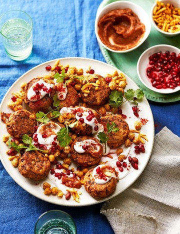 Aloo tikki chaat