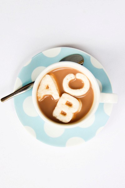 Alphabet marshmallows
