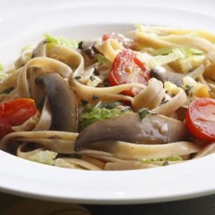 Alpine mushroom pasta