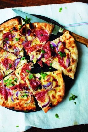 Alpine pizza