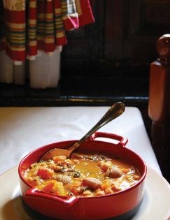 Alpujarran chestnut soup (Potaje de castañas de la Alpujarra)