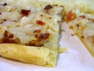 Alsatian onion tart