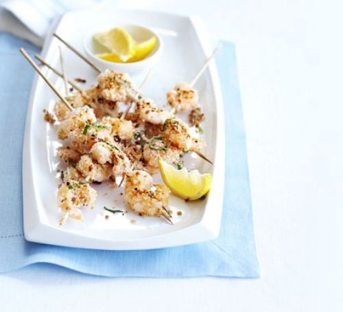 Amalfi-style prawns