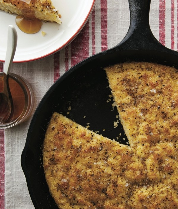 Amanda's cumin-crusted cornbread