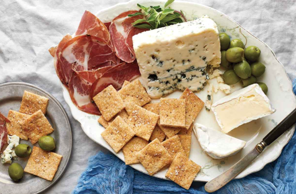 Amaranth ranch crackers