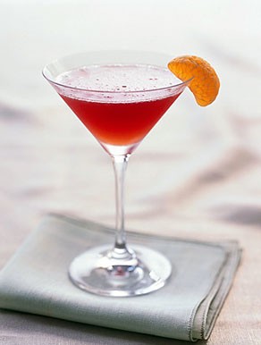 Amaretto-cranberry kiss