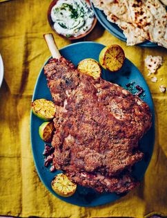 Amaretto lamb raan