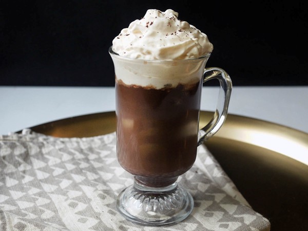 Amaro hot chocolate