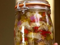 Amazing pickled and marinated mushrooms