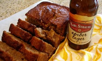 Amber lager cinnamon bread