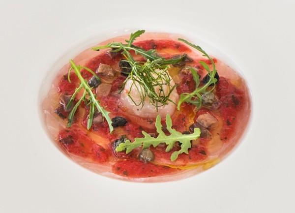 Amberjack 'alla puttanesca'