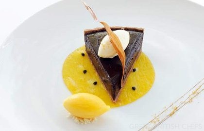Amedei chocolate tart