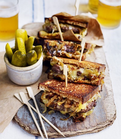 American patty melts