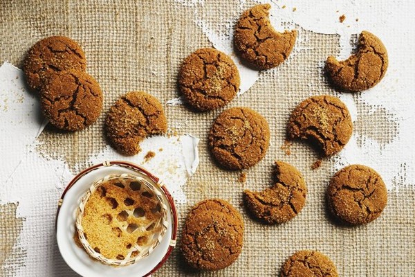 American-style ginger molasses cookies