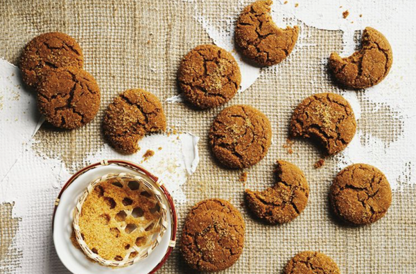 American-style ginger molasses cookies