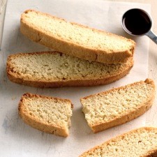 American-style vanilla biscotti