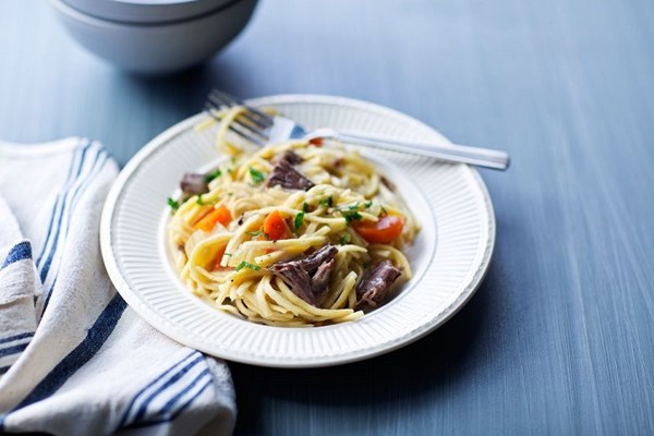 Amish beef and noodles
