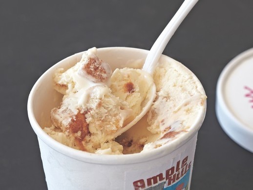 Ample Hills' ooey gooey butter cake ice cream (Bake the Book)