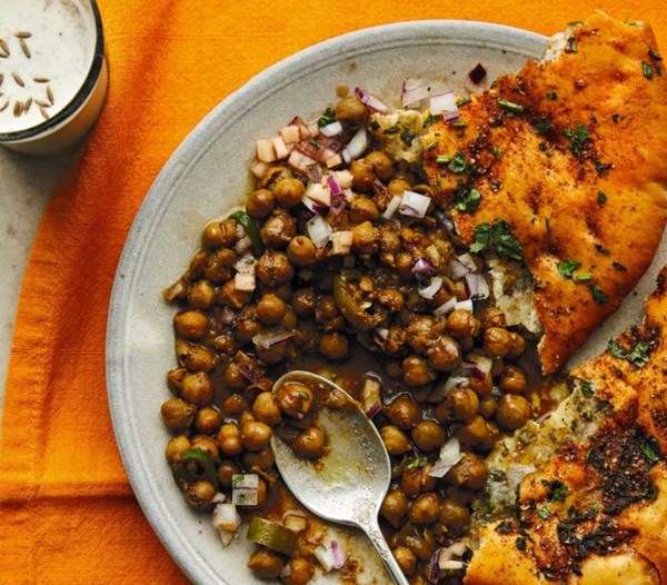 Amritsari chickpeas (Amritsari chole)