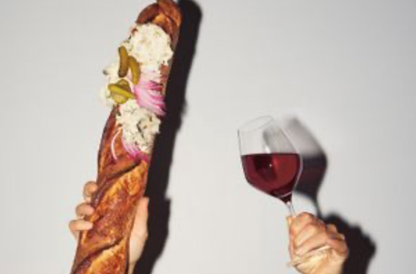 An evening with French men