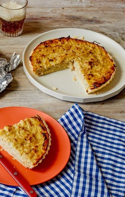 An onion tart