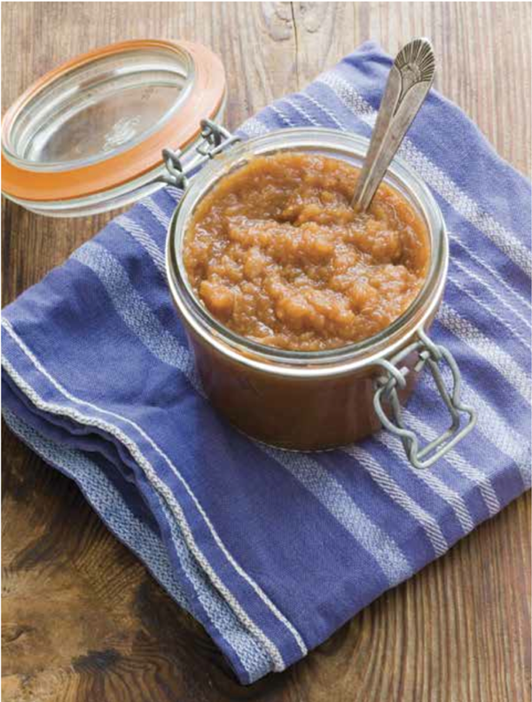 Ancho chile applesauce