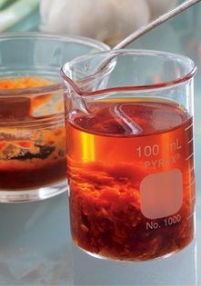 Ancho chile oil