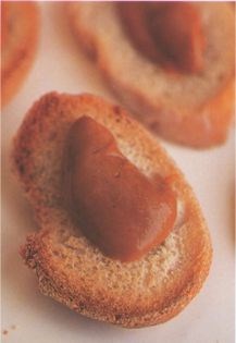 Anchoiade toasts