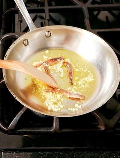 Anchovy sauce