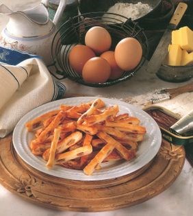 Anchovy sticks