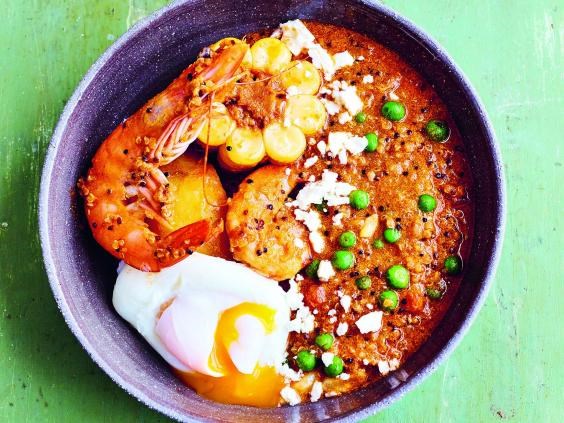 Ancient prawn chowder (Chupe de camarones antiguo)