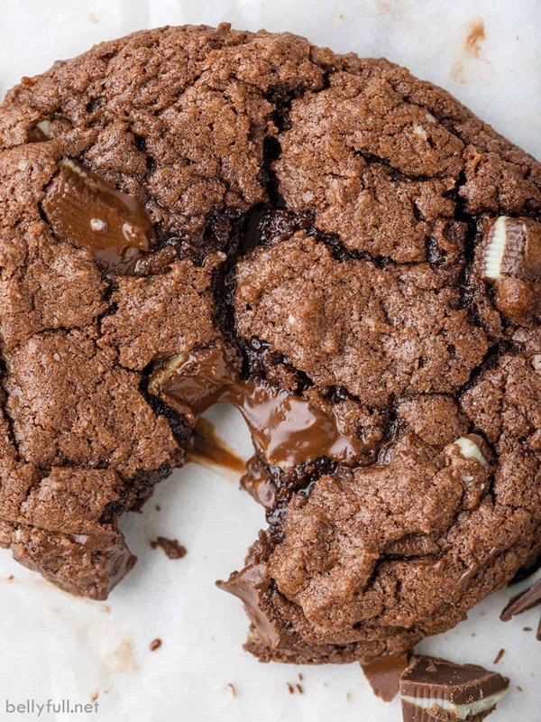 Andes mint cake mix cookies