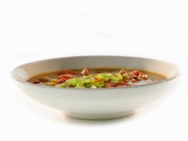 Andouille & roasted squash gumbo
