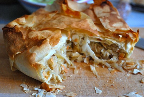 André Heimann's Hungarian cabbage strudel