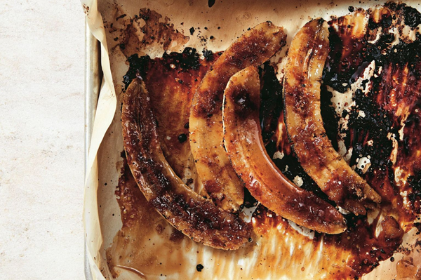 Andrew Chau & Bin Chen's roasted banana milk [banana jam]