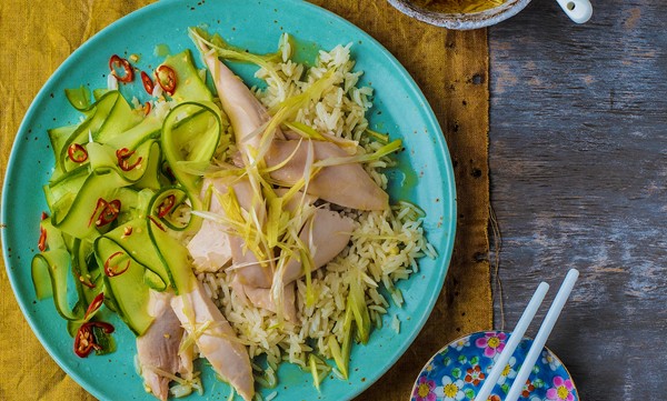 Andrew Wong’s Hainanese chicken rice