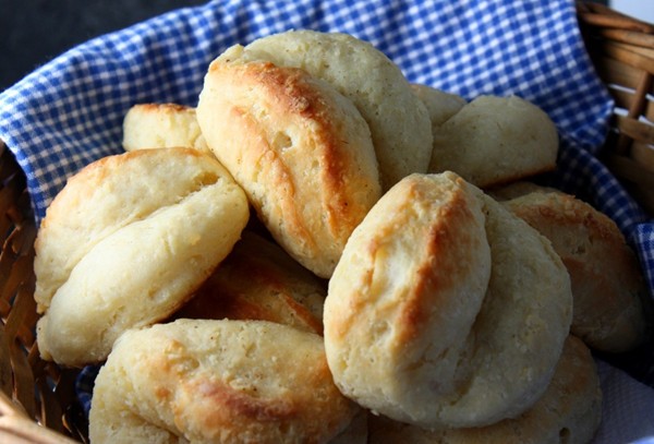 Angel biscuits with bay brown butter