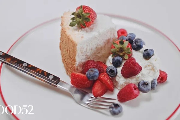 Angel cake from Joy of Cooking