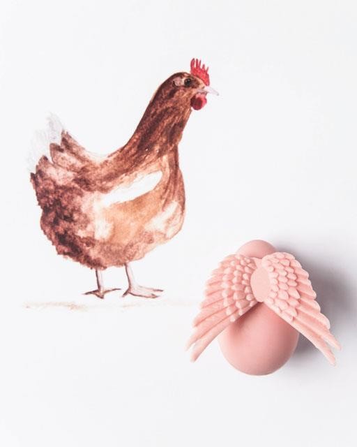 Angel chocolate Easter eggs