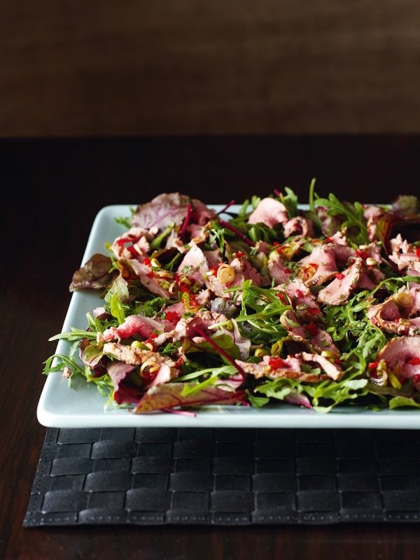 Anglo-Asian lamb salad