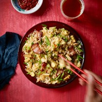 Angry pig fried rice