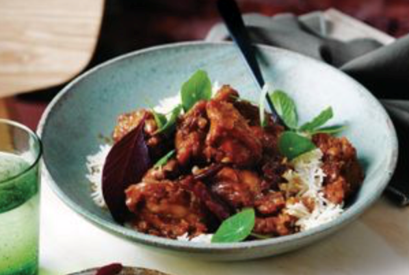 Anh's Vietnamese ginger chicken (Gà khó gùng)