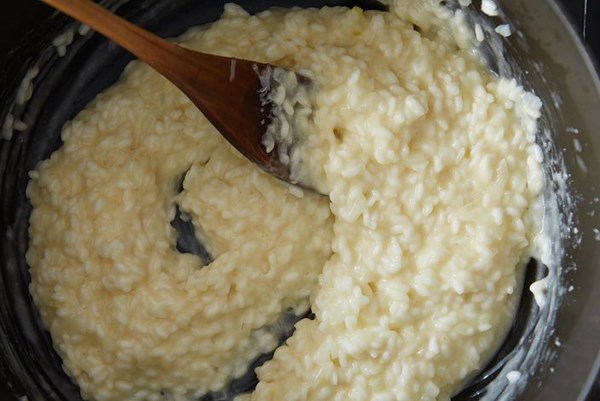 Anna Del Conte's risotto with lemon 