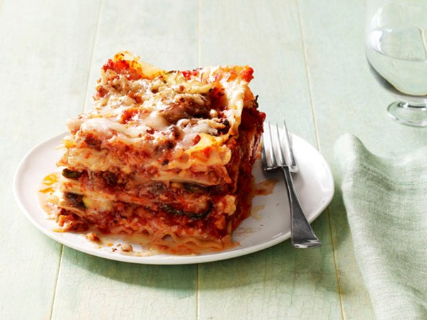 Anne Burrell's sausage lasagna